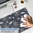 thumbnail image 4 of Long Mouse Pads for Desk,Halloween Spider Webs Bats and Spiders Desk Mats on Top Of Desks, Desk Mouse Pad Extra Large with 3mm Non-Slip Base and Stitched Edge for Gaming,Work,Home 35.4"x15.7", 4 of 5
