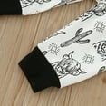 thumbnail image 7 of Little Baby Outfit Dinosaur Printing Autumn Causal Boys Clothes Sets 2pcs Cartoon Cow Printed Long Sleeve Sweatshirt Tops Pants Tracksuit Holiday Homewear Suits For Child, 7 of 7