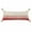 White, variant on 4 x 20 x 20 in. Red Zippered 100 Percent Cotton Throw Pillow - Set of 2