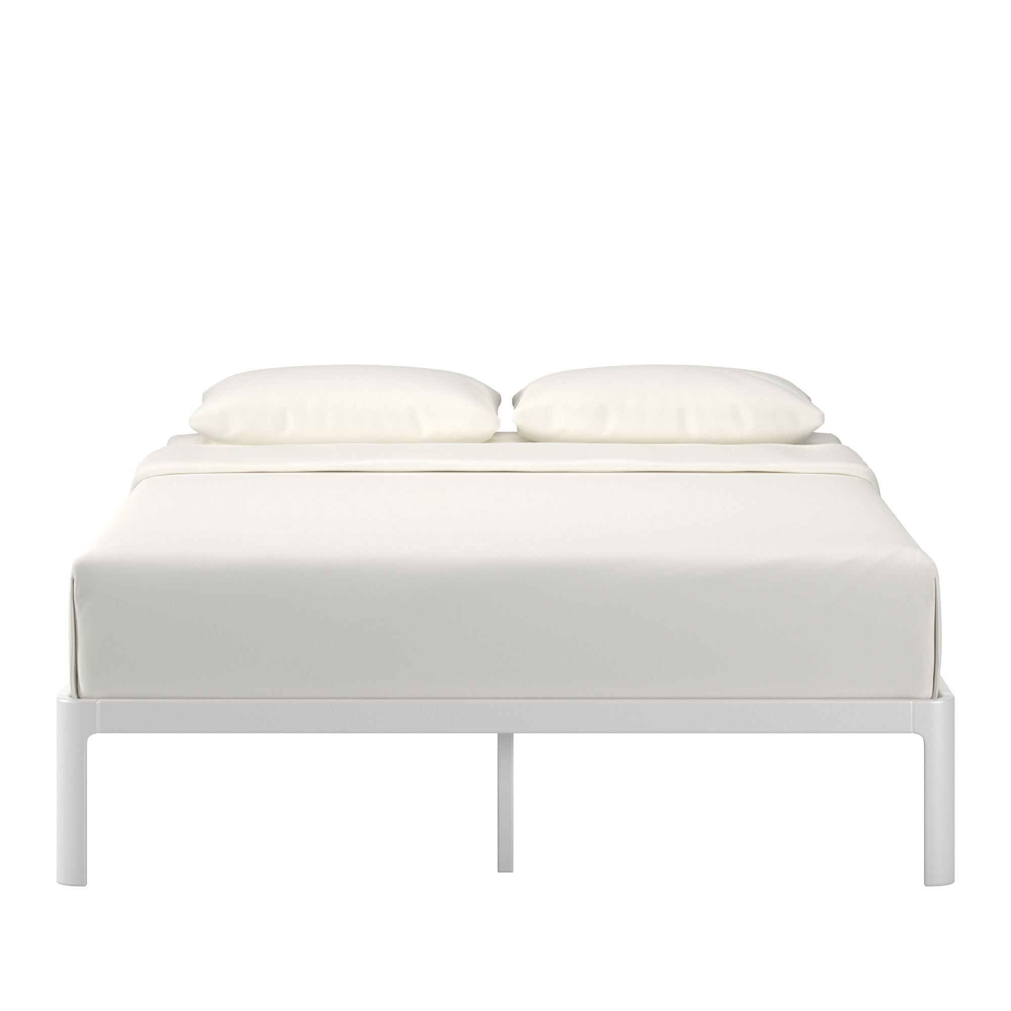 Weston Home Sveg Metal Platform Bed, Full, White