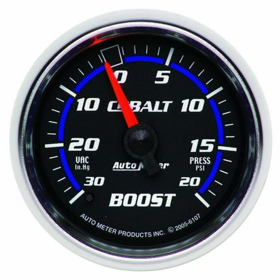 AutoMeter Mechanical Boost Gauge Cobalt | 52mm | 20psi | 6107