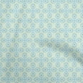 thumbnail image 1 of oneOone Cotton Poplin Mint Fabric Asian Block Print Traditional Sewing Fabric By The Yard Printed Diy Clothing Sewing Supplies 42 Inch Wide, 1 of 4