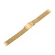 thumbnail image 3 of Correa de reloj de malla de acero inoxidable Uxcell de 12 mm, correa de metal de liberación rápida, reemplazo ajustable para hombres y mujeres, tono dorado, 3 of 7