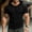 Black, variant on Men's Renaissance Vintage T Shirts Short Sleeve Lace up Hooded Shirts for Medieval Pirate Viking Costume Beach Tops White