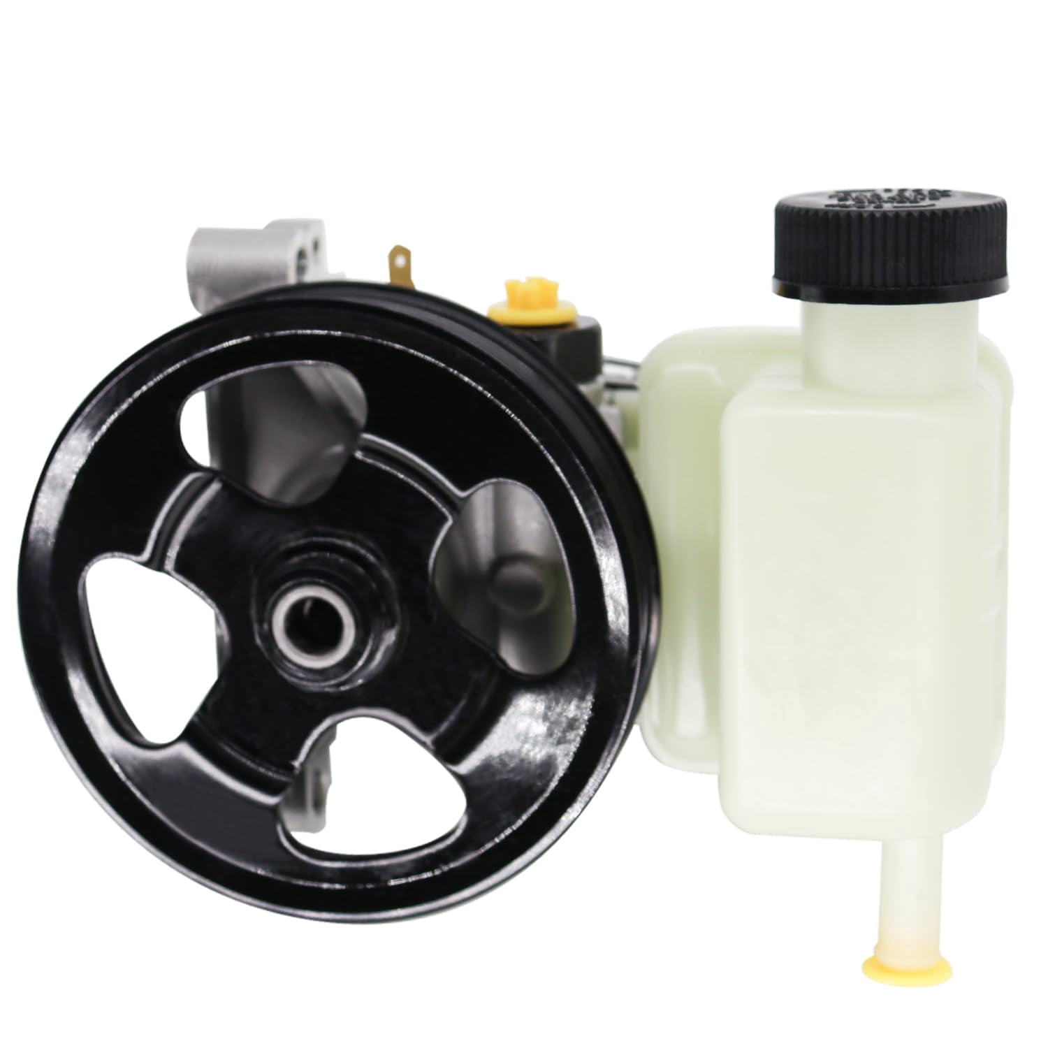 Detroit Axle - Power Steering Pump for 07-12 Mazda CX-7, Power Steering Pump with Pulley & Reservoir 2007 2008 2009 2010 2011 2012 Replacement