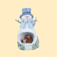 thumbnail image 3 of 1 pieza de adorno de Papá Noel de resina pintada para mesa, decoración navideña, 3 of 3