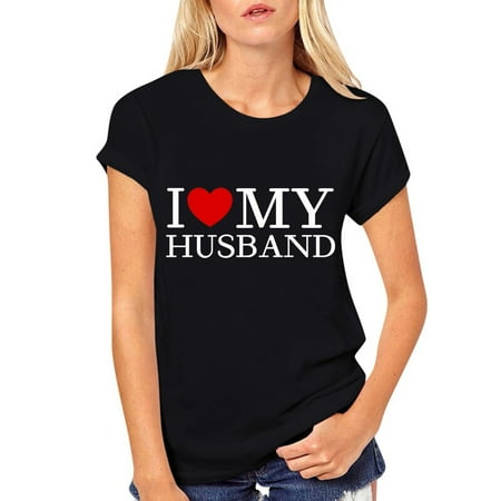 

Alueeu Women Womens Summer Tops Men And Couples Lovers Valentine s Day O Neck Short Sleeve Print T Shirts Plain Summer Dresses Casual Black Dress Black L