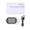 White, variant on Meideal ME60 Universal Electronic Digital Metronome Color Screen Rhythm Instrument for Piano Guitar Built-in Battery White