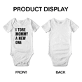 thumbnail image 3 of I Tore Mommy A New One Newborn Clothes Bodysuits Boy Girl Unisex, 3 of 5