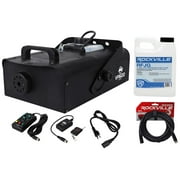 American DJ VF1600 1500w DMX Fog Machine W/ Wired & Wireless Remotes+Fog fluid