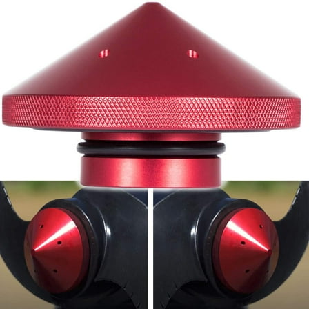 For Minn Kota 80 101 112 T-H Marine 1x Red Eliminator Trolling Motor Prop NutUS