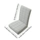 thumbnail image 3 of Funda elástica para silla de comedor, semicircular, para el hogar, con respaldo y cojín universal., 3 of 5