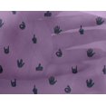 thumbnail image 4 of oneOone Georgette Viscose Fabric Finger Sign Symbol Print Fabric BTY 42 Inch Wide, 4 of 4