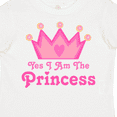 thumbnail image 4 of Inktastic Yes I Am the Princess Crown Girls Toddler T-Shirt, 4 of 5
