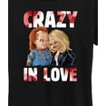 thumbnail image 3 of Chucky - Crazy In Love- Women's Short Sleeve Graphic T-Shirt, 3 of 5