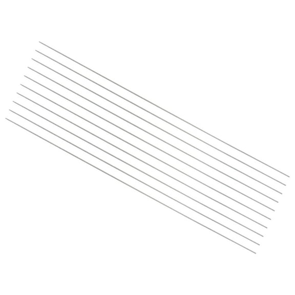 Uxcell Round Metal Rods 0.5mm x 100mm High Speed Steel (HSS) Lathe Bar Stock Tool 10 Pieces