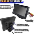 thumbnail image 3 of GJX Wireless Rear View Camera System, 4.3-Inch Monitor Backup Camera Kit, 3 of 6