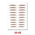 thumbnail image 4 of 5 transferencia 6D Cejas cejas duradera Tattoo Fake Brow Calcomanía (JD-01), 4 of 7