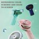thumbnail image 2 of Mini Handheld Fan with Power Banks Lightweight Quiet Desktop Airs Cooler for Women Men Kids Unisex, 2 of 5