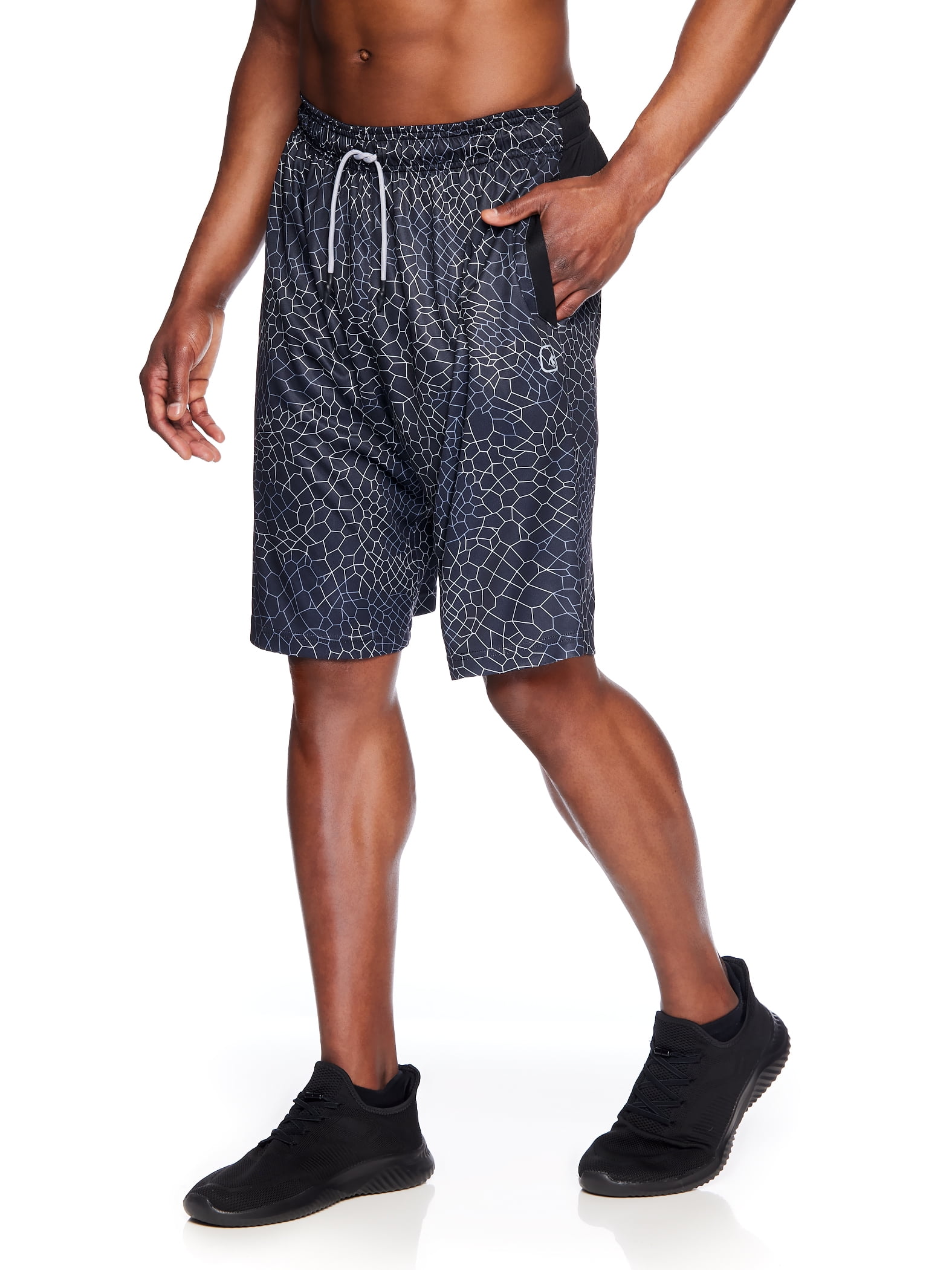 And1 Men's and Big Men's Turnover Shorts, up to Size 5XL