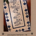 thumbnail image 3 of Snow Happens Table Runner Embroidery Quilt Pattern by Robin Kingsley of Bird Brain Designs, 3 of 3