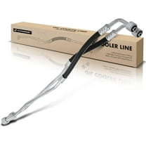 A-Premium Inlet and Outlet Engine Oil Cooler Line Hose Assembly Compatible with Chevrolet Blazer 1995 S10 GMC Sonoma 1994-1995 Jimmy V6 4.3L 4WD