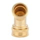 thumbnail image 4 of Adaptador de Conector de Válvula de Bola de Codo de Latón 3/4 para Manguera de Jardín ANGGREK, 4 of 7