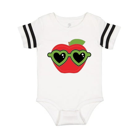 

Inktastic Apple Cute Food Gift Gift Baby Boy or Baby Girl Bodysuit
