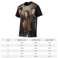 thumbnail image 2 of The Twilight Saga Tee Men's Short Sleeve Printed T-Shirt Casual Wear Round Neck Trendy Shirts Versatile Outfit Top M, 2 of 5
