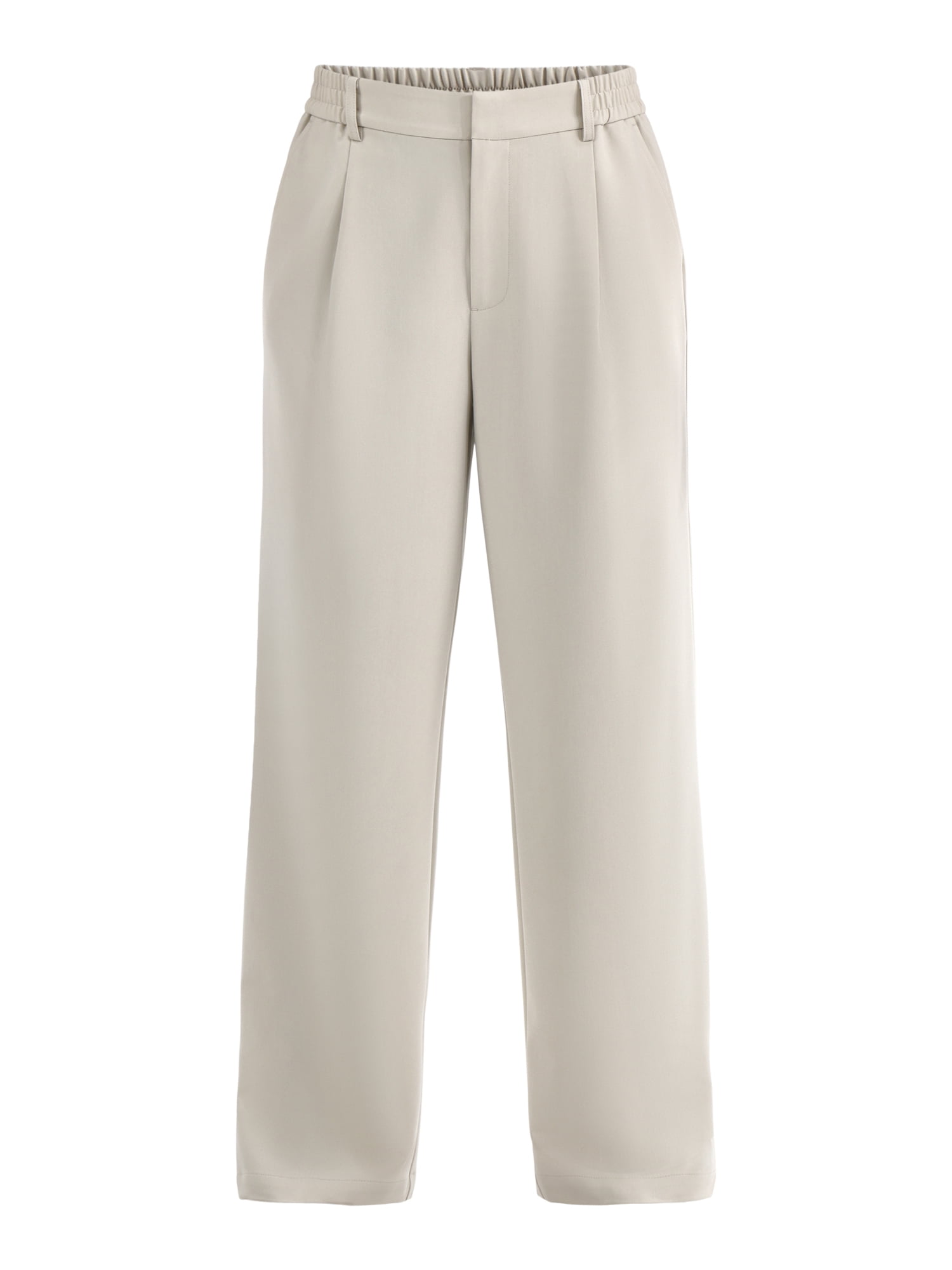 Time and Tru Women's Slouchy Tailored Pants, 30" Inseam, Sizes 0-18