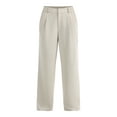 thumbnail image 5 of Time and Tru Women's Slouchy Tailored Pants, 30" Inseam, Sizes 0-18, 5 of 5