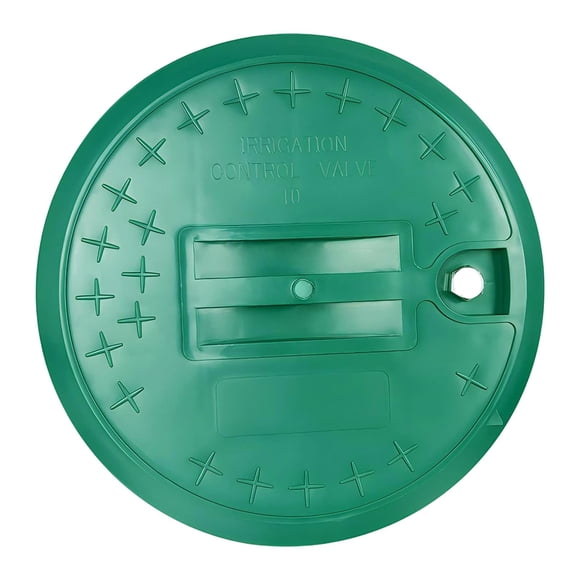 Protector de tapa de caja de válvulas redondo resistente para riego de aspersores, reemplazo de tapa de caja de válvulas para riego exterior de 10 pulgadas