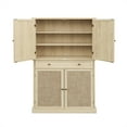 thumbnail image 6 of Dtwnek 4 Door Storage Cabinet with 1 Drawer, with 4 Adjustable Inner Shelves, 6 of 8