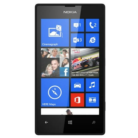 Nokia Lumia 520 GSM Unlock 3G Phone, 4-Inch Touch Screen, 5MP 720P Camera, Windows Phone (Lumia Best Camera Phone)