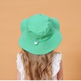 thumbnail image 4 of WITHMOONS Kids Boys Girls Boonie Fishing Bucket Hat Safari Summer Cap YZB0156 (Mint), 4 of 6