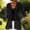 Black women summer cardigan a1, variant on thefmos Women Summer 3/4 Sleeve V Neck Flowy Cardigan Tops Casual Open Front Beach Cover Up Loose Basic Solid Vacation Clothes, Khaki 2XL