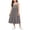 Black A, variant on QSXADF Girls' Long Maxi Dress Beach Dress Children'S Plaid Sleeveless Camisole Dress For Summer Leisure And Comfortable Able For Adults And Girls Summer Outfits