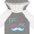 thumbnail image 4 of Inktastic Big Sister to a Little Mr Girls Long Sleeve Baby Bodysuit, 4 of 5