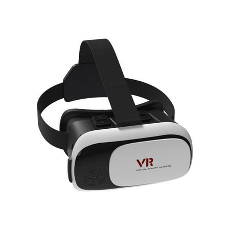 Fritesla Virtual Reality Headset 3D Glasses VR Box for Smartphone Iphone 6 plus Samsung (Best Vr For Iphone 6 Plus)