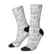 thumbnail image 1 of Fotbe white Moose winter tree Calcetas Largas con Estampado para Hombre y Mujer – Calcetas de Compresión Transpirables y Elásticas, Viajar y Uso Diario Talla 5-11, 1 of 6