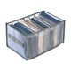 thumbnail image 1 of Organizador de ropa de 3 piezas y 7 compartimentos Organizador de ropa Caja de ropa interior Organizador de ropa Cajón plegable y lavable para ropa, jeans, camisetas, etc. ER, 1 of 5