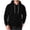 Black#fathers day gifts#37, variant on Mens Cargo Hoodie Big and Tall Casual Fall Hooded Sweatshirt Lightweight Drawstring Pullover Hoodies with Kangaroo Pocket Blue M