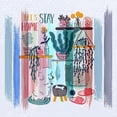 thumbnail image 3 of Bolokofsky, Ronald 20x20 Black Modern Framed Museum Art Print Titled - Lets Stay Home 110, 3 of 5
