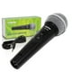 thumbnail image 3 of Microfono Vocal Alambrico Conector XLR Negro SV-100 Shure Patrón Polar Unidireccional, 3 of 3