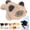 A-3, variant on Magnetic Plush Cat Car Decor, Cute Magnetic Decoration for Dashboard, Side Mirror, Refrigerator, Locker, for Cats Lovers (A-11)