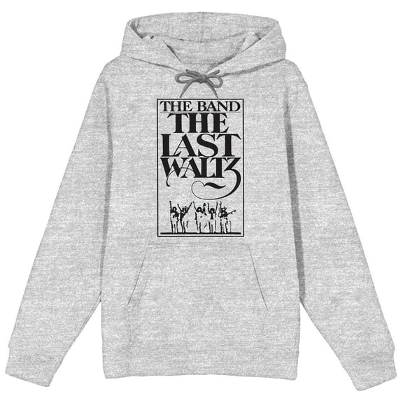 The Band The Last Waltz Men's Athletic Heather Graphic Hoodie-3XL