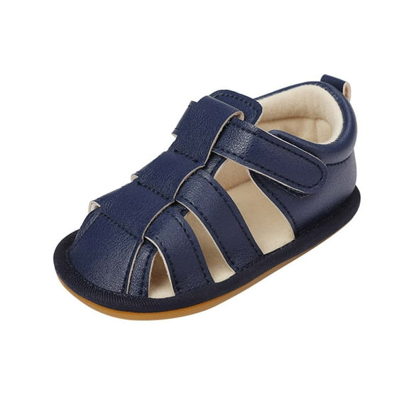 Honeeladyy Toddler Kid Shoes Toddler Baby Girls Boys Baby Shoes Soft Sole Non-slip Baby Toddler Shoes Dark Blue Sales