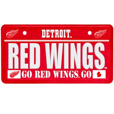 NHL - Detroit Red Wings License Plate Sign