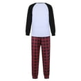 thumbnail image 3 of Family Matching Christmas Pajamas 2 Piece Long Sleeve Top & Pants Set Holiday PJs Loungewear, 3 of 7