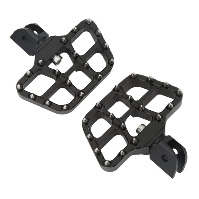 Front Footpeg, Anodized Durable Motorcycle Footrest High Strength Stylish For Motorbike